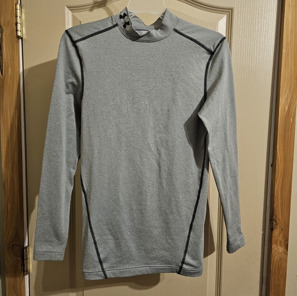 Under Armour Other - Under Armour Cold Gear Collared Long Sleeve Compression Shirt Size Small
